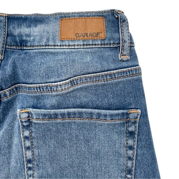 006 Garage Blue Jean Shorts with Rolled Hems - Picture 5 of 6